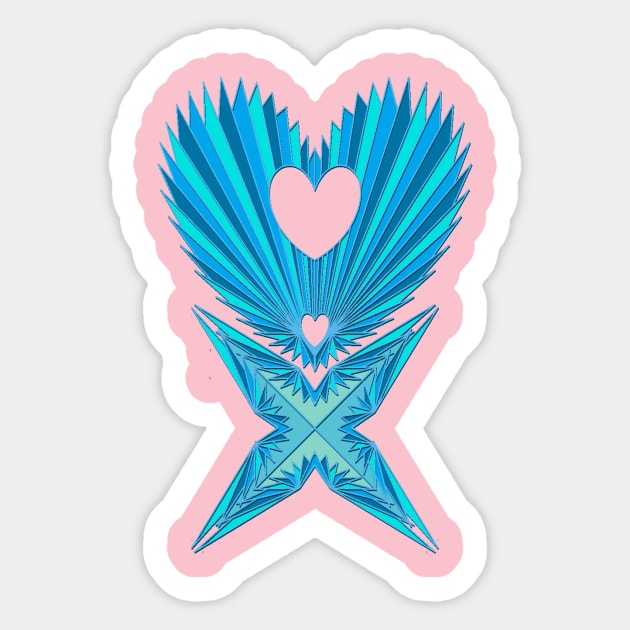 Chilly Heart Sticker by razorcitywriter